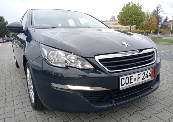 Peugeot 308 cena 31500 przebieg: 190000, rok produkcji 2015 z Zawiercie małe 781